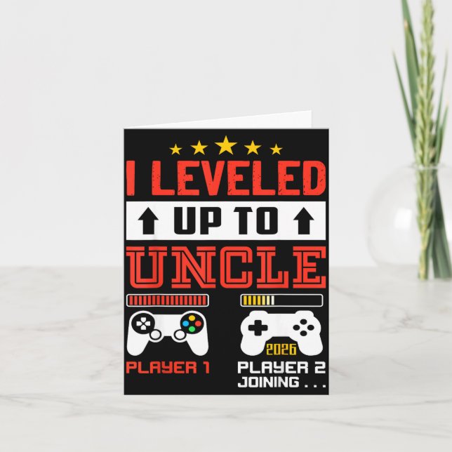 I Leveled Up To Uncle 2026 I'm Going To Be Uncle 2 Kort (Framsida)