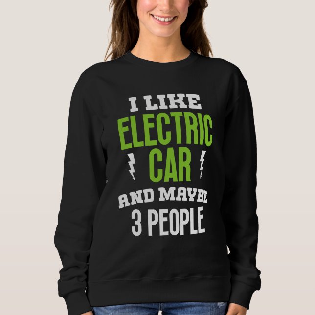I like elctric car present electric vehicle owner t shirt (Framsida)