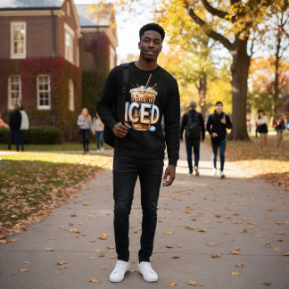 I LIKE IT ICED 3D LÅNG ÄRMAD TRÖJA