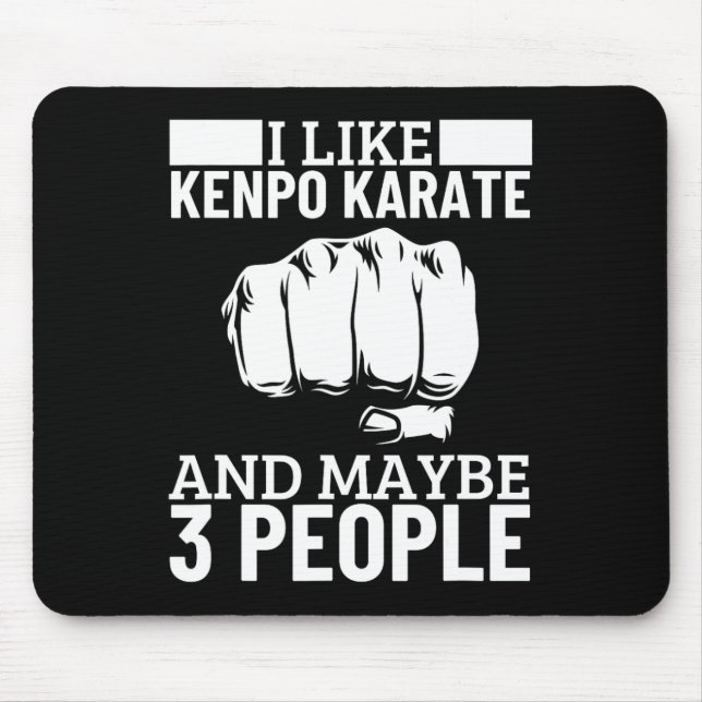 I Like Kenpo Karate And Maybe 3 People Funny Ameri Musmatta (Framsidan)