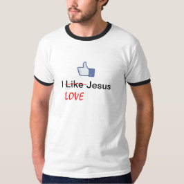I Like (LOVE) Jesus - Facebook Tee
