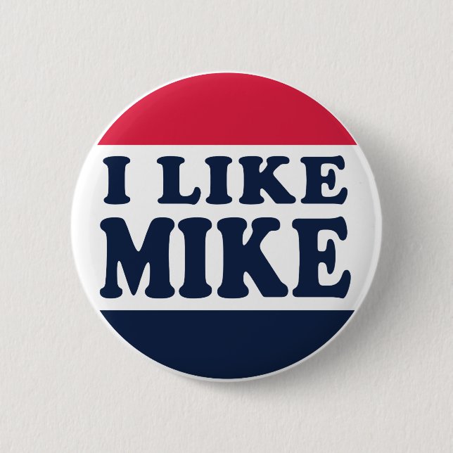 I-LIKE-MIKE-BUTTON KNAPP (Framsida)