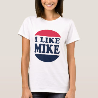 I-LIKE-MIKE-BUTTON TEE SHIRT