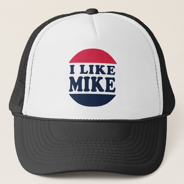 I-LIKE-MIKE-BUTTON TRUCKERKEPS (Framsida)