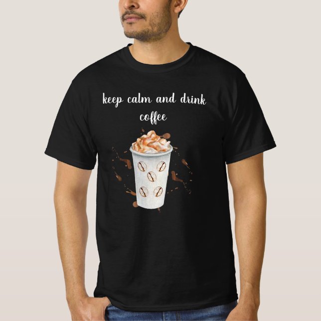 I like my cream and sugar in my coffee t shirt (Framsida)