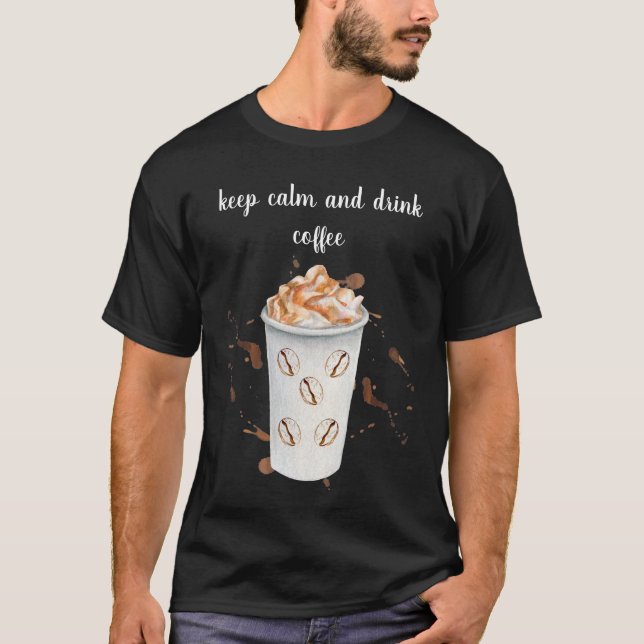 I like my cream and sugar in my coffee t shirt (Framsida)