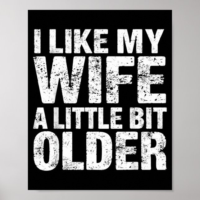 I Like My Wife A Little Bit Older  Poster (Framsidan)