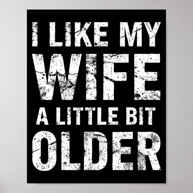 I Like My Wife A Little Bit Older  Poster (Framsidan)