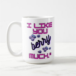 I LIKE YOU BERRY MUCH KAFFEMUGG