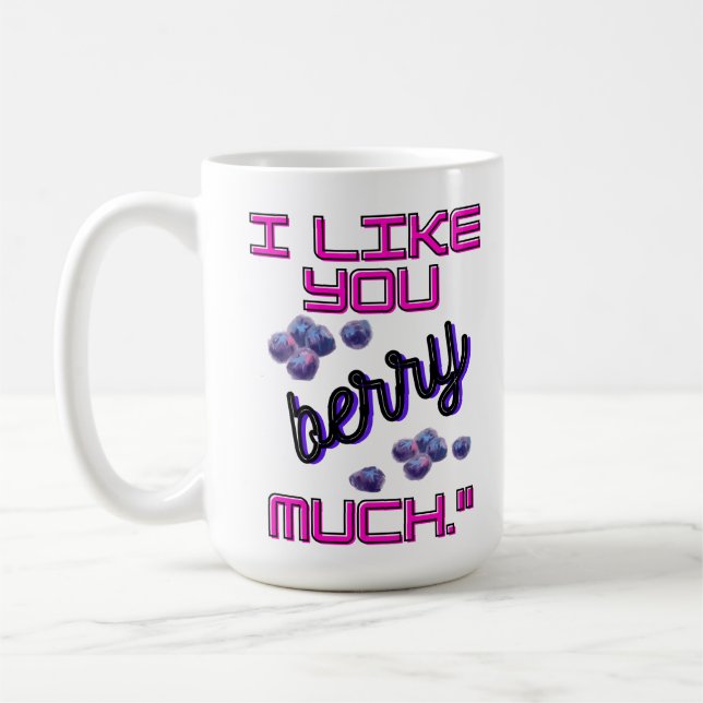 I LIKE YOU BERRY MUCH KAFFEMUGG (Vänster)