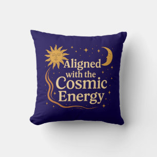 I linje med den kosmiska energin Boho Celestial Kudde