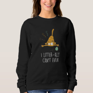 I Litter Ally kan inte ens katt Humor T Shirt