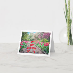 I LIVSLIDENS GARDEN ÄR DU DEN BÄSTA FLODRAREN KORT