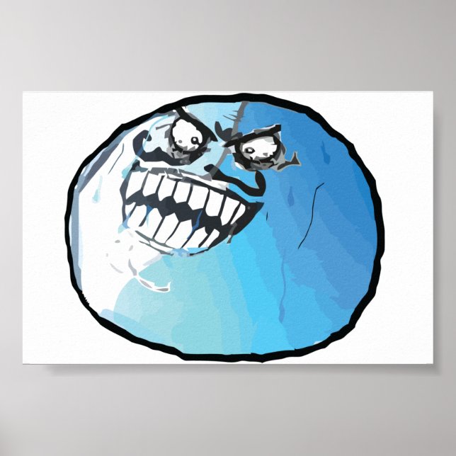 i LJUGIT ANSIKTE Poster (Framsidan)