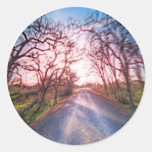 I ljuset runt klistermärke (Framsida)