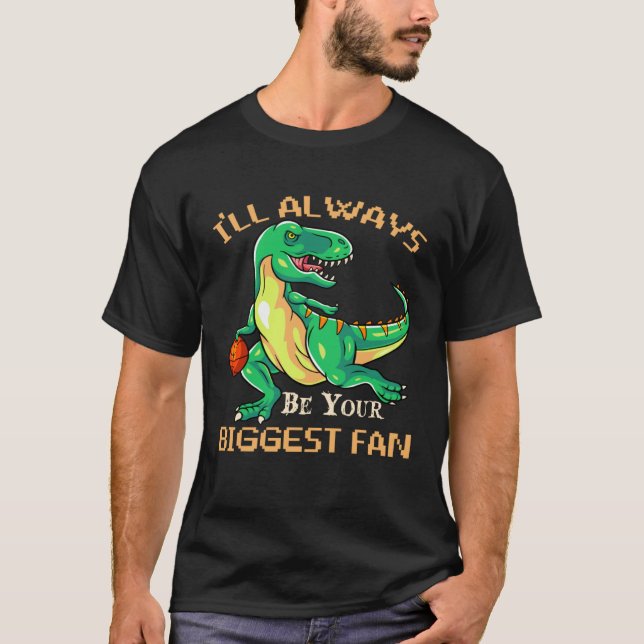 I ll Always Be Your Biggest Fan Baketball Mom Moth T Shirt (Framsida)