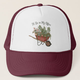 I’ll Be in My Office Funny Plant Lover Quote Keps