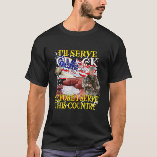 I ll serve crack before I serve this country  T Shirt