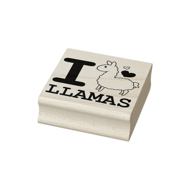 I Llama Llamas Stämpel (Stämpel)