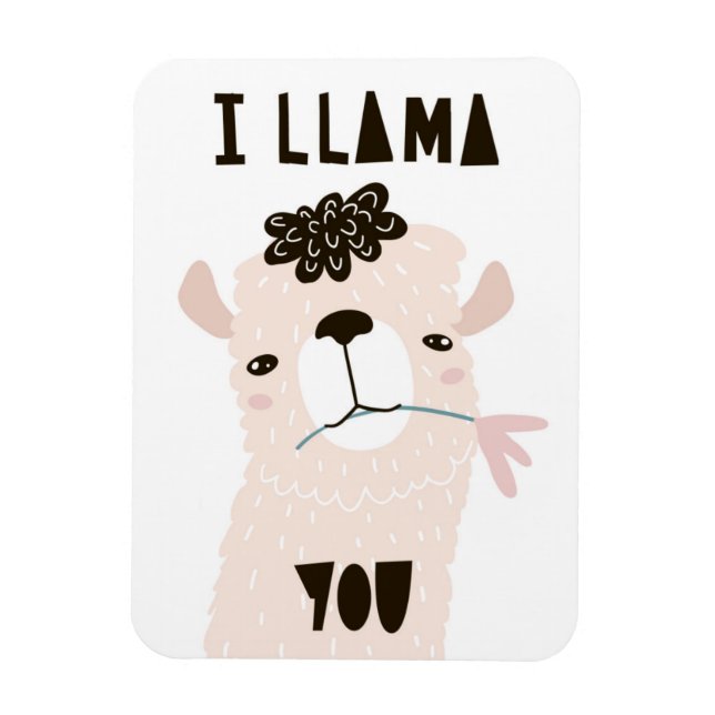 I Llama You Magnet (Vertikal)