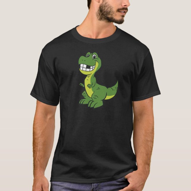 I Lost My First Tooth Kids Dinosaur Lost First Too T Shirt (Framsida)