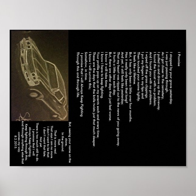 i lova dikt poster (Framsidan)