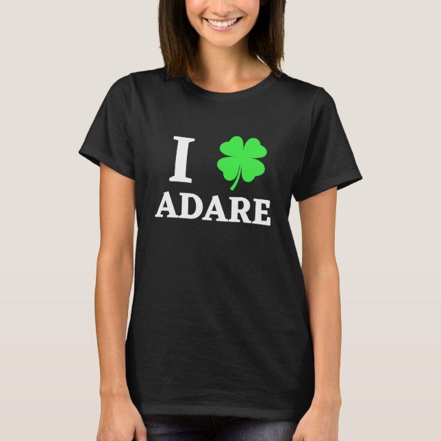 I LOVE ADARE T SHIRT (Framsida)