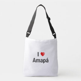 I love Amapá Axelväska