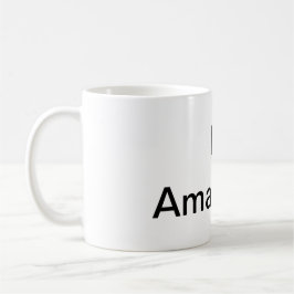 I love Amazonas Kaffemugg