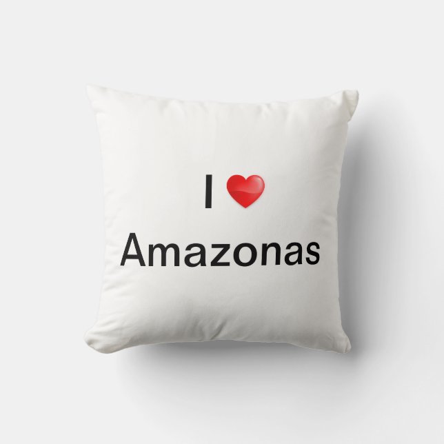 I love Amazonas Kudde (Framsida)