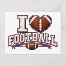 I Love American Football Fan & Game Day Design