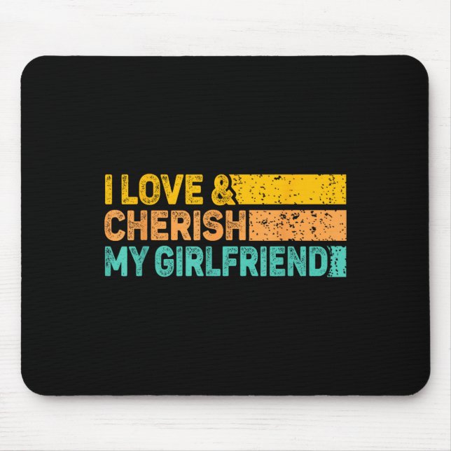 I Love &amp; Cherish My Girlfriend Romantic Relati Musmatta (Framsidan)