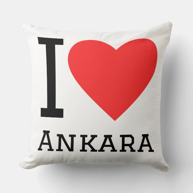 I love Ankara  Kudde (Framsida)