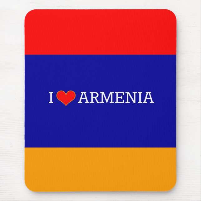 I Love Armenia, flag of Armenia Musmatta (Framsidan)