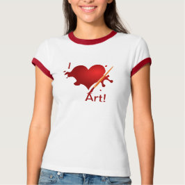 I love art! tee