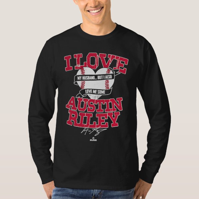 I Love Austin Riley T Shirt (Framsida)