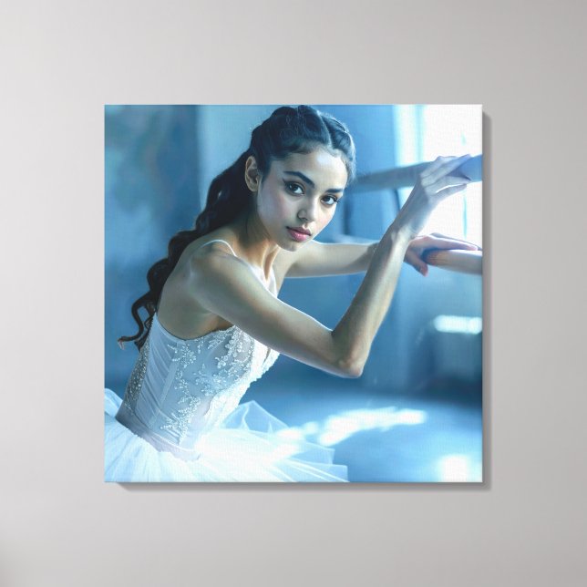 I LOVE BALLET - BALLET & DANCE CANVASTRYCK (Framsida)
