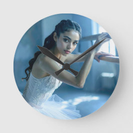 I LOVE BALLET - BALLET & DANCE RUND KLOCKA