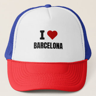 I love Barcelona - I heart Barcelona Spain Keps