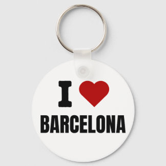 I love Barcelona - I heart Barcelona Spain Nyckelring