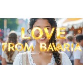 I LOVE BAVARIA PAPPERSSERVETT