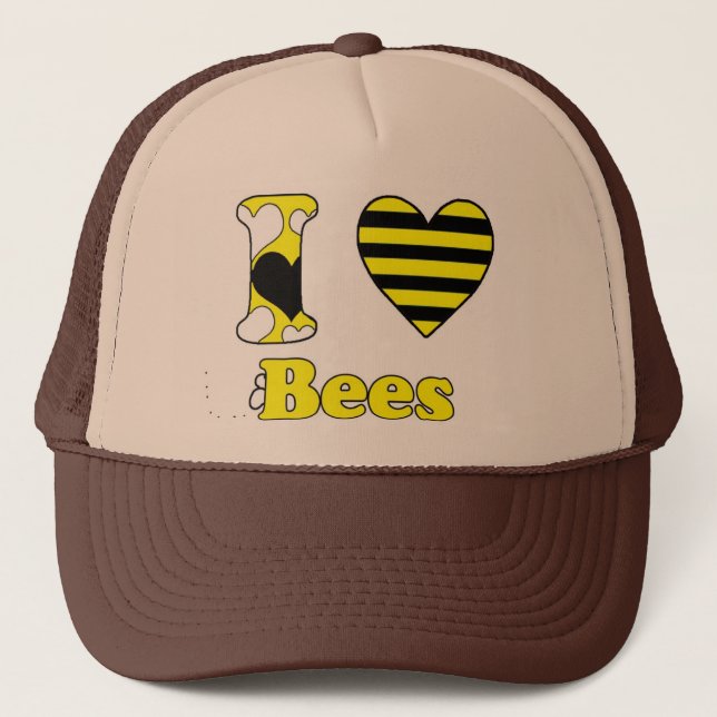 I love Bees Keps (Framsida)