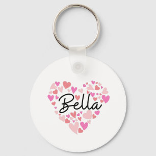 I love Bella Nyckelring