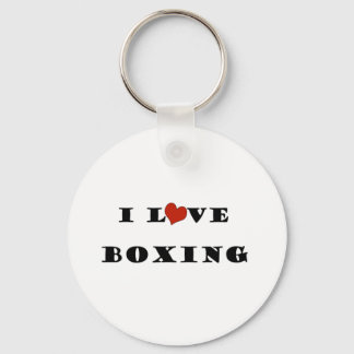 I Love Boxing.png Nyckelring