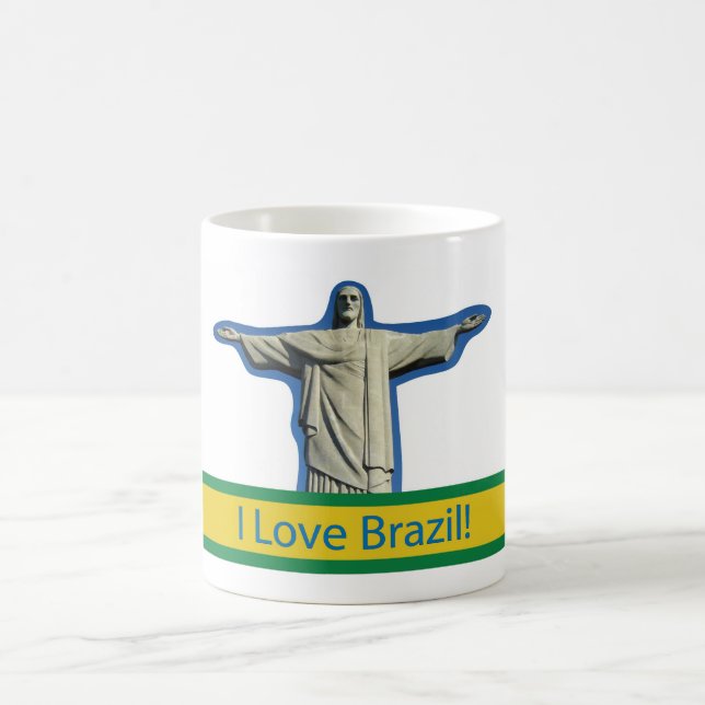 I love Brazil Kaffemugg (Center)