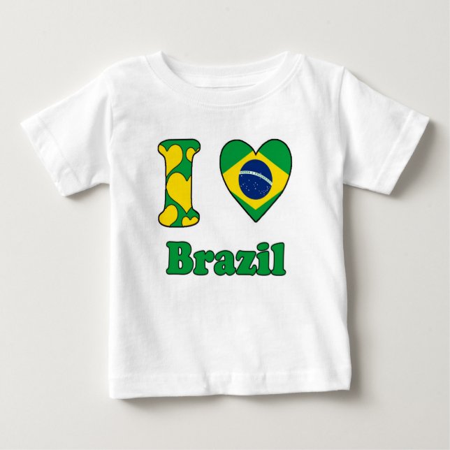 I love Brazil Tee (Framsida)
