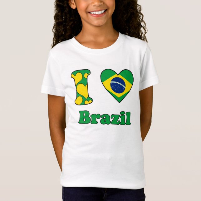 I love Brazil Tröja (Framsida)