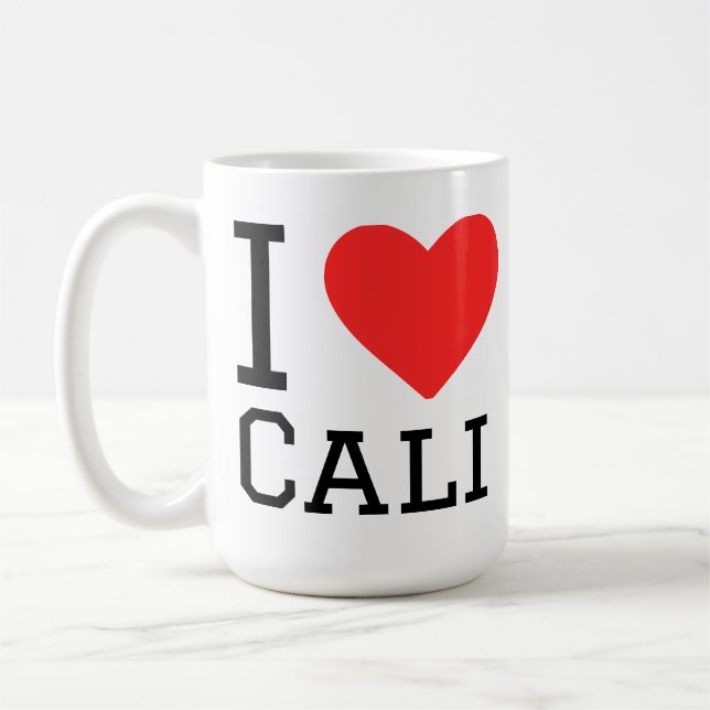 I love cali kaffemugg (Vänster)
