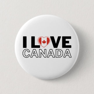 I LOVE CANADA - For real Canadians! Knapp