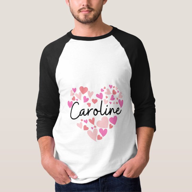 I love Caroline T Shirt (Framsida)